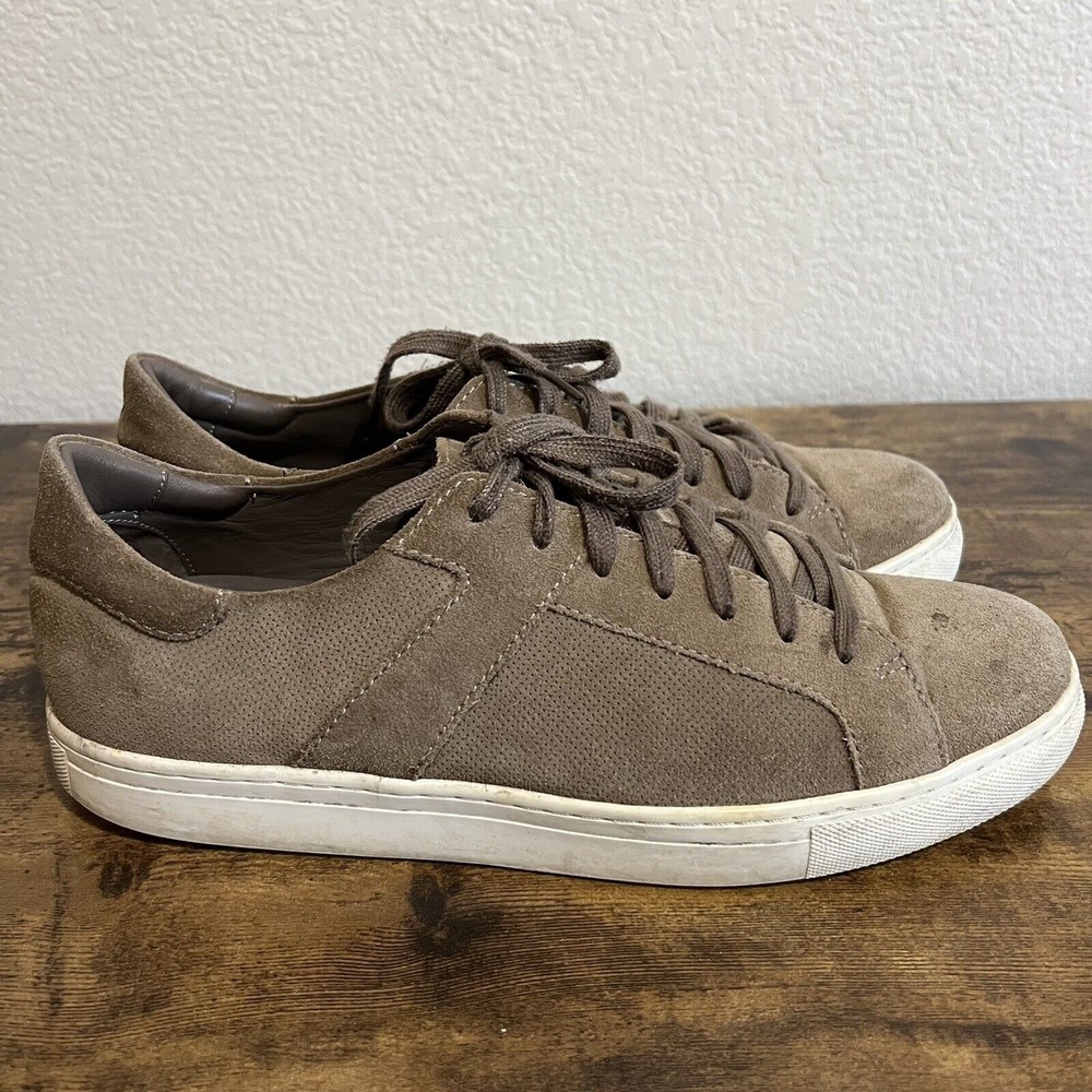 Trask Mens Shoes Size 9M Lace Up Suede Brown SB03